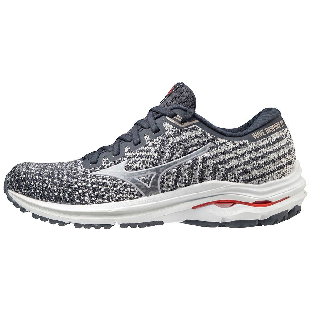 Scarpe Running Mizuno Wave Inspire 17 WAVEKNIT Donna - Grigie - 95034-BMSU